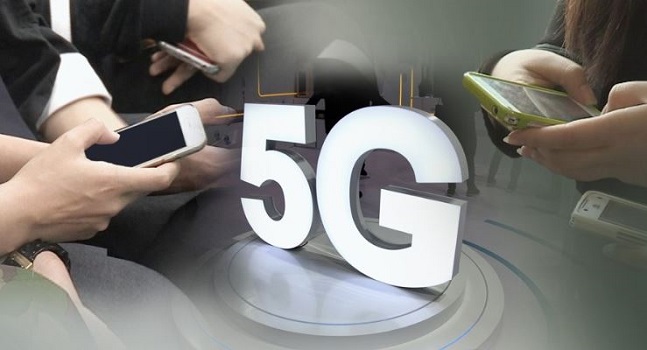 지난달 3일 일반인 대상 5G 서비스가 국내에서 세계 최초로 개시됐다.  ⓒ 연합뉴스
