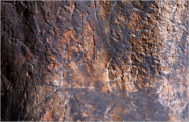 23일 경북 울진 성류굴에서 발견된 신라 진흥왕(재위 540~576)이 560년에 다녀갔다는 명문ⓒ연합뉴스