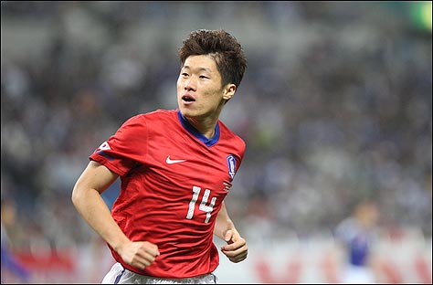 박지성이 처음 시작한 산책 세리머니는 한일전서 한국축구의 트레이드마크로 자리 잡았다. ⓒ 연합뉴스