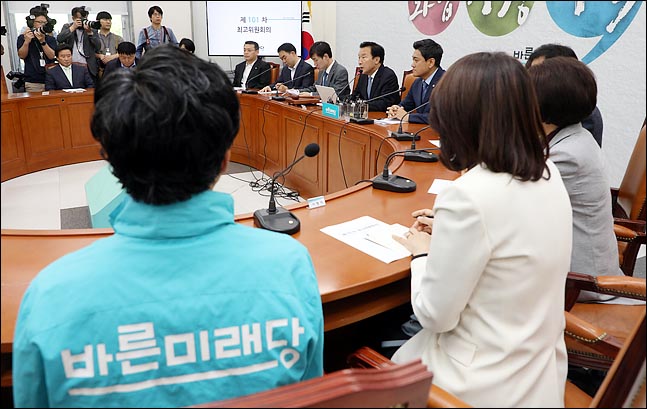 손학규 바른미래당 대표가 31일 오전 국회에서 열린 최고위원회의를 주재하고 있다.(자료사진)ⓒ데일리안 박항구 기자