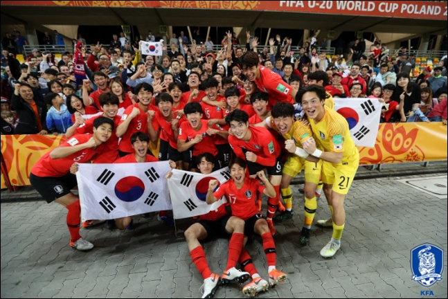대한민국 세네갈 일본반응. ⓒ 대한축구협회