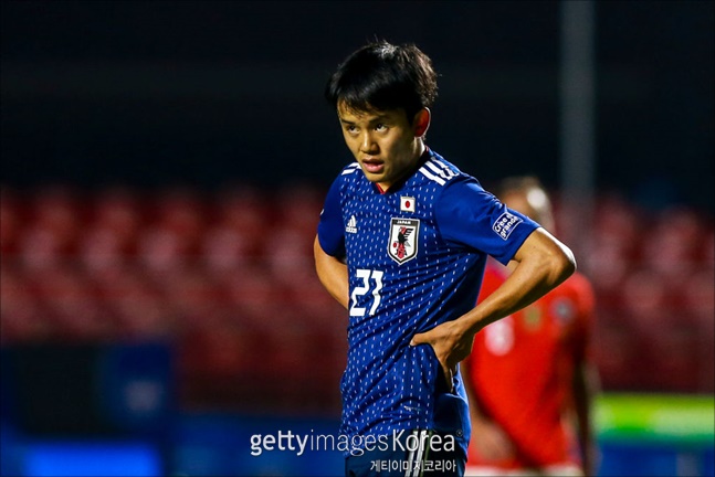 [일본 칠레] 구보가 코파 아메리카 첫 경기에 선발 출전했다. ⓒ 게티이미지 