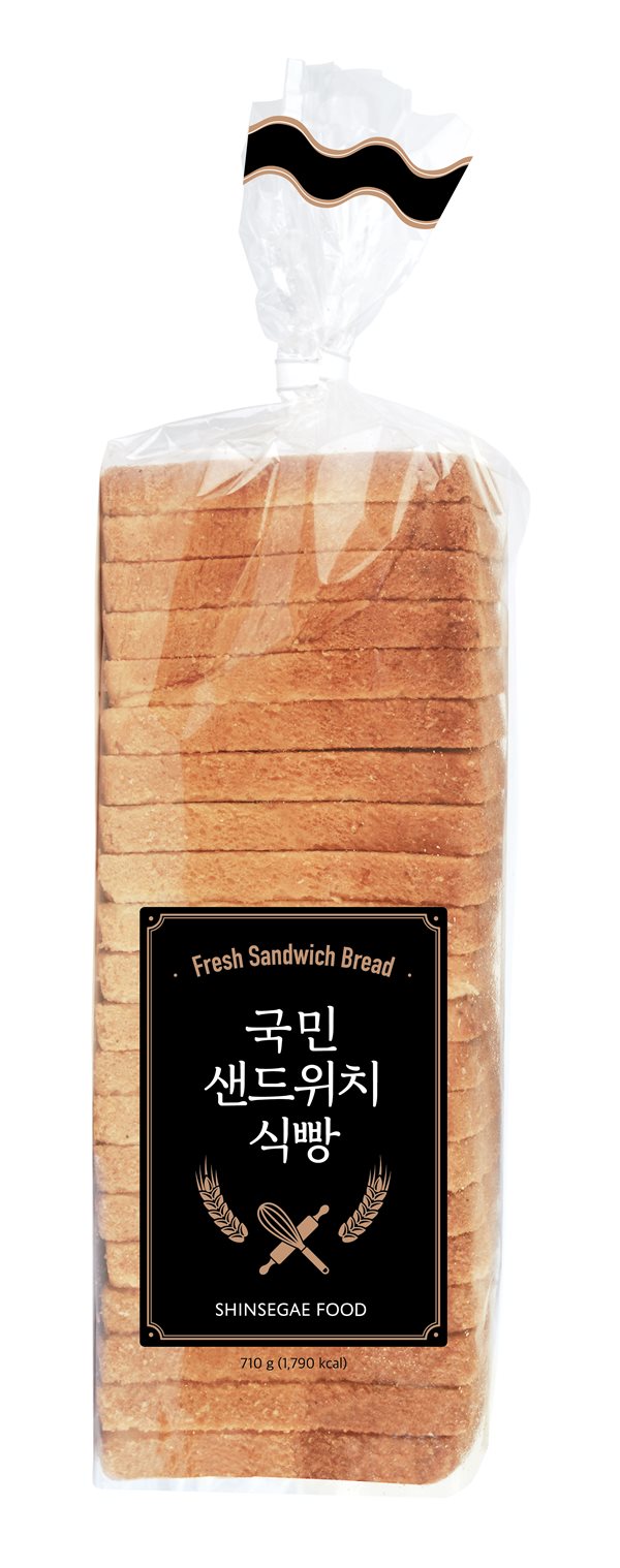 국민 샌드위치 식빵 제품 이미지. ⓒ신세계푸드