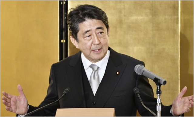 아베 신조 일본 총리 ⓒ연합뉴스 