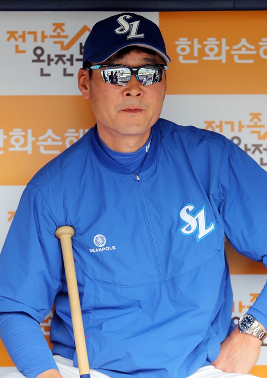3년 임기의 마지막 해 보내고 있는 삼성 김한수 감독. ⓒ 삼성 라이온즈 