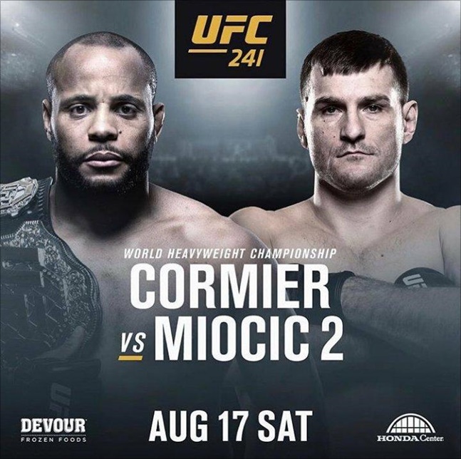 [UFC 241] 코미어 VS 미오치치. ⓒ 게티이미지 