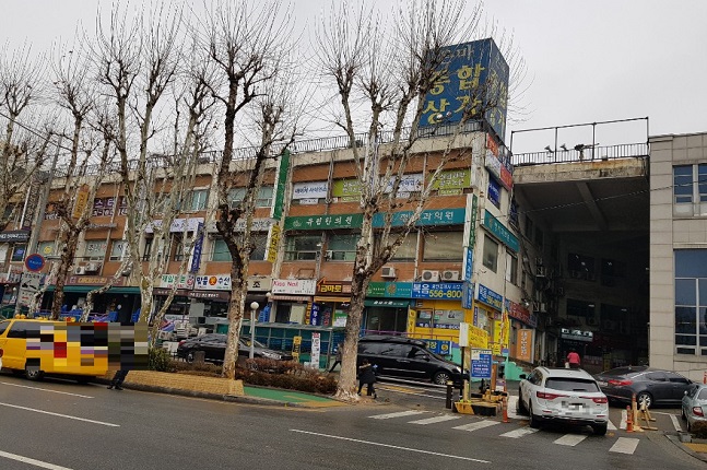 서울의 한 상가 밀집지역 모습. ⓒ데일리안
