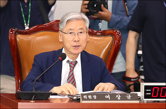 국회 법제사법위원장을 맡고 있는 여상규 자유한국당 의원(자료사진). ⓒ데일리안 박항구 기자