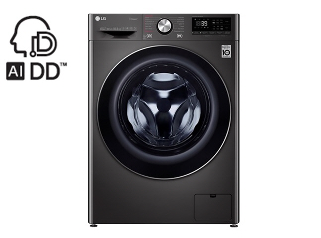 LG전자 인공지능 DD모터가 탑재된 드럼세탁기.ⓒLG전자