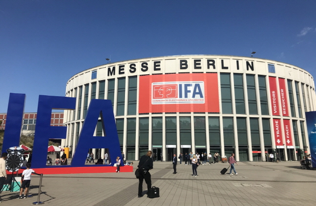 유럽 최대 가전 전시회 'IFA 2019'가 열린 독일 베를린 메쎄 베를린 전경.ⓒ데일리안 이홍석기자