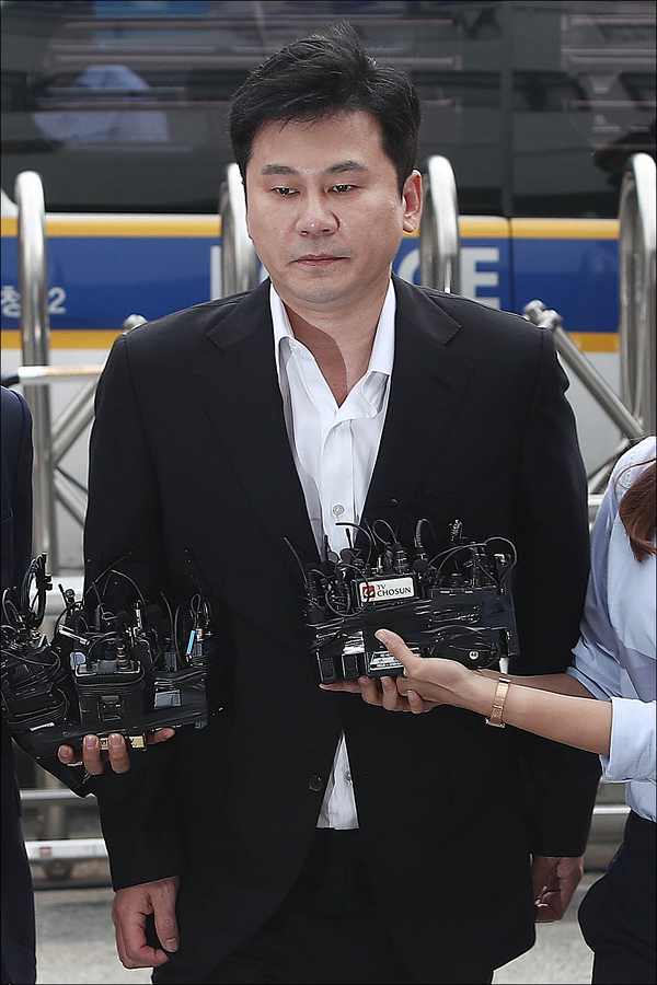전 YG엔터테인먼트 양현석 프로듀서와 관련해 성접대 의혹을 수사한 경찰이 불기소 의견(혐의 없음)으로 해당 사건을 검찰에 송치했다. ⓒ 데일리안DB