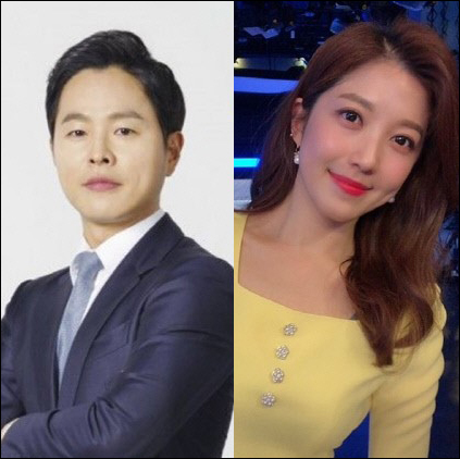 김현우 앵커와 이여진 기상캐스터가 결혼한다. ⓒ SBS /이여진 SNS