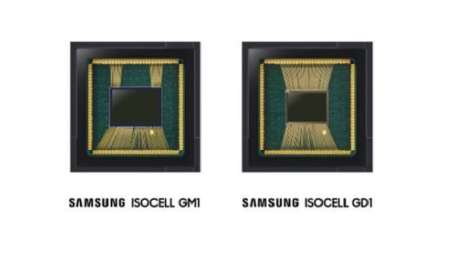 LG전자 'LG V50S 씽큐'에 탑재된 삼성전자 이미지센서 '아이소셀 브라이트 GD1'(오른쪽).ⓒ삼성전자