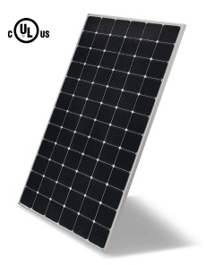LG전자 양면발전 태양광 모듈 제품.(모델명:LG425N2T-V5)ⓒLG전자