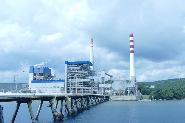 대림산업이 준공한 필리핀 최초의 초임계압 방식의 산 부에나벤튜라 초임계압 석탄화력발전소 전경. ⓒ대림산업