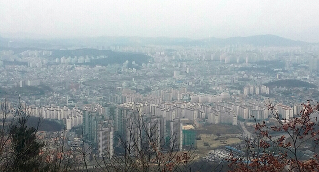 연말 정비사업 수주에 목이 마른 대형 건설사들이 서울만큼 관심을 갖는 곳으로 충청권을 꼽고 있다. 사진은 청주시 도심 전경.(자료사진)ⓒ뉴시스