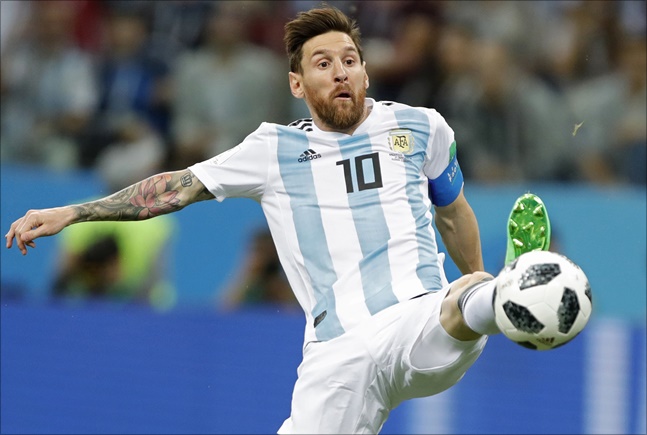 아르헨티나는 메시가 빠진 지난 A매치 4경기에서 2승 2무를 기록했다. ⓒ 뉴시스 