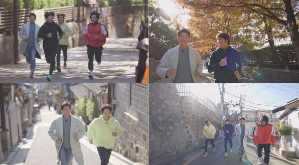 지성, 강기영, 황희, 이태선이 의기투합한 tvN 신규 예능 프로그램 'RUN'이 론칭한다.ⓒ tvN