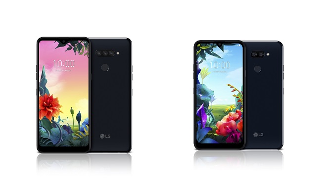 LG전자 실속형 스마트폰 ‘LG K50S’(왼쪽), ‘LG K40S’.ⓒLG전자