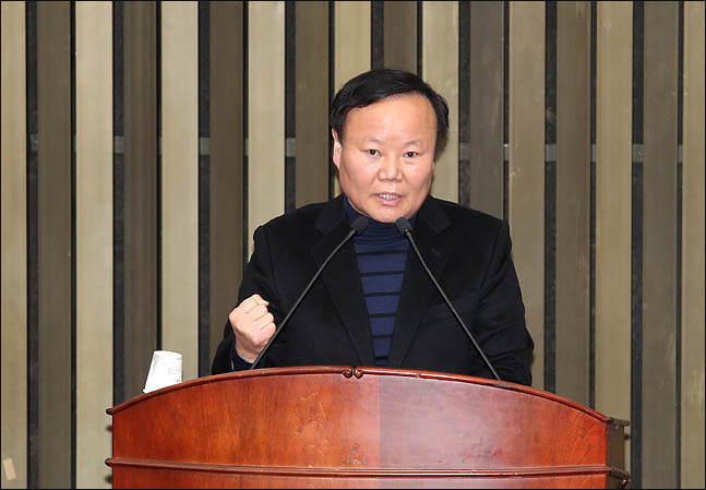 김재원 의원(경북 상주·군위·의성·청송/5선)이 9일 자유한국당의 새로운 정책위의장으로 선출됐다. ⓒ데일리안 박항구 기자