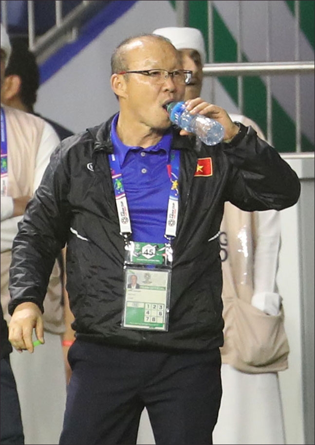 동남아시안(SEA) 게임서 베트남에 60년 역사상 처음으로 금메달 안긴 박항서 감독. ⓒ 뉴시스
