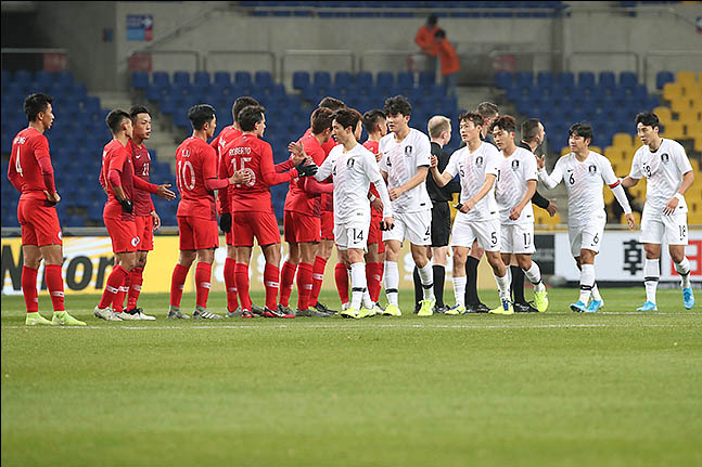 지난 11일 부산 아시아드주경기장에서 열린 홍콩과의 동아시안컵 1차전에서는 총 1070명의 관중만이 경기장을 찾았다. ⓒ 데일리안 류영주 기자