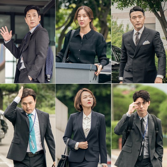 JTBC 새 월화드라마 '검사내전'은 미디어 속 화려한 법조인이 아닌 지방 도시 진영에서 하루하루 살아가는 평범한 '직장인 검사'들의 이야기.ⓒJTBC