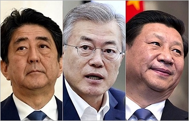 중국 쓰촨성 청두(成都)에서 열린 '한중일 정상회의'를 어떻게 부르느냐를 두고 설왕설래가 이어졌다. 청와대와 문재인 대통령이 부르는 명칭이 서로 달랐기 때문이다.(자료사진)ⓒ데일리안, 청와대