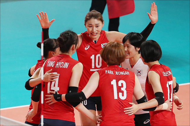 3회 연속 올림픽 본선 진출에 도전하는 여자배구대표팀. ⓒ 데일리안 홍금표 기자