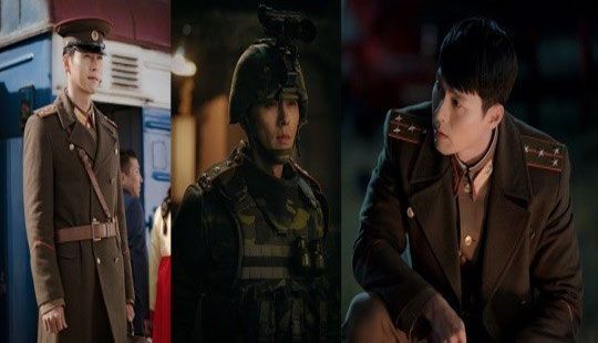배우 현빈은 tvN 드라마 '사랑의 불시착'에서 북한 장교 리정혁 역을 맡았다.ⓒtvN