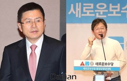황교안 자유한국당 대표와 유승민 바른미래당 의원ⓒ데일리안 DB