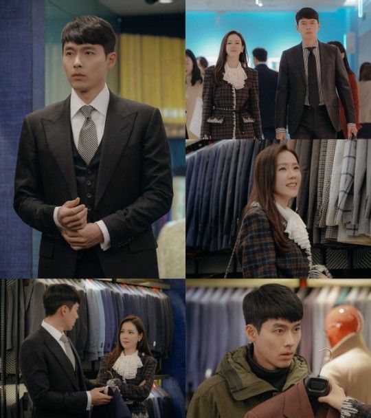 tvN '사랑의 불시착' 속 현빈과 손예진의 다정한 투샷이 눈길을 끈다. ⓒtvN