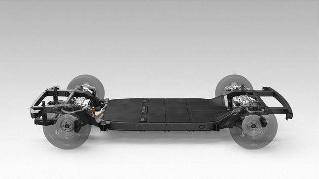 카누 개발 전기차 스케이트보드 플랫폼 ⓒ현대·기아자동차