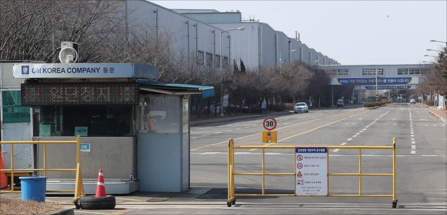 경영악화로 2018년 폐쇄된 한국GM 군산공장 전경. ⓒ데일리안 홍금표 기자