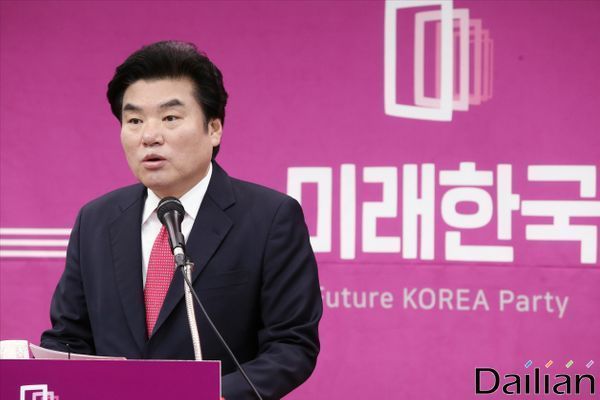 원유철 미래한국당 신임대표 ⓒ데일리안 홍금표 기자