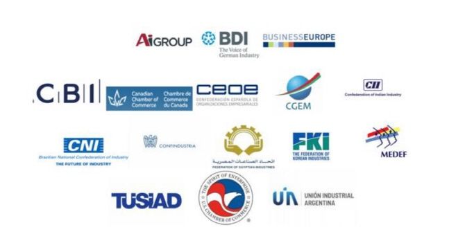 세계경제단체연합(GBC) 회원사들 로고.ⓒ전국경제인연합회