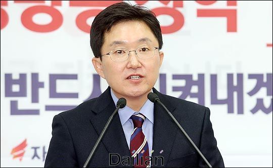 서울 구로을에 출마한 김용태 후보가 후보 단일화 관련 자신의 입장을 밝혔다. ⓒ데일리안 박항구 기자