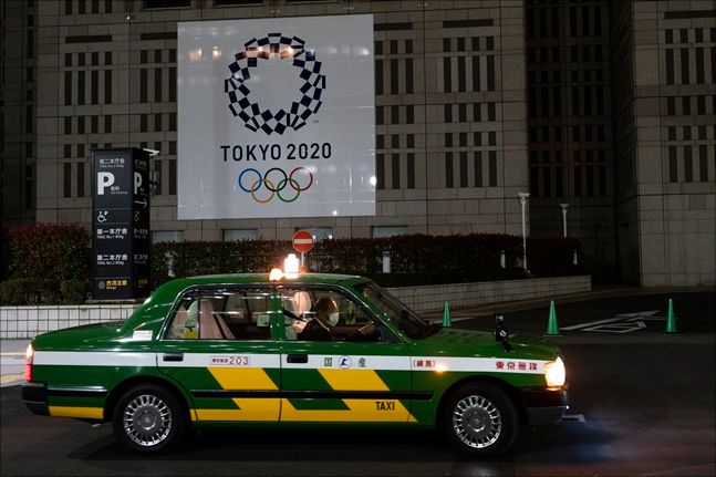 도쿄올림픽 연기 발표 이후 일본 도쿄에서는 코로나19 확진자가 급증하고 있다. ⓒ 뉴시스
