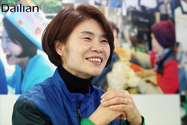서울 강서병에 출마한 민주당 한정애 후보 ⓒ데일리안 홍금표 기자