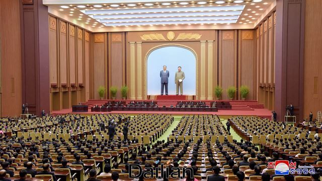 북한 최고인민회의가 진행되고 있는 모습(자료사진) ⓒ조선중앙통신