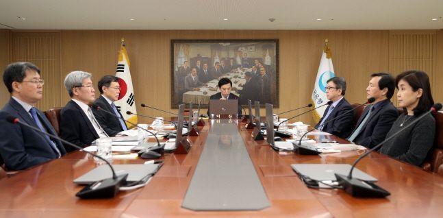서울 중구 한국은행에서 금융통화위원회 회의가 진행되고 있다.ⓒ한국은행