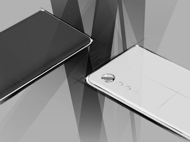 내달 국내 시장에 출시 예정인 LG전자 전략 스마트폰 디자인 렌더링 이미지.ⓒLG전자