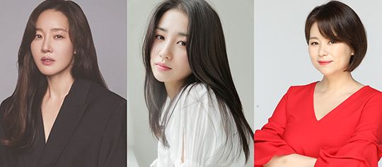 tvN 드라마 '산후조리원'에 캐스팅된 배우 엄지원(왼쪽부터), 박하선, 장혜진. ⓒ tvN