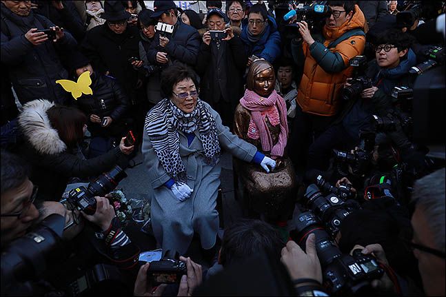 위안부 피해자 이용수 할머니(자료사진) ⓒ데일리안 류영주 기자