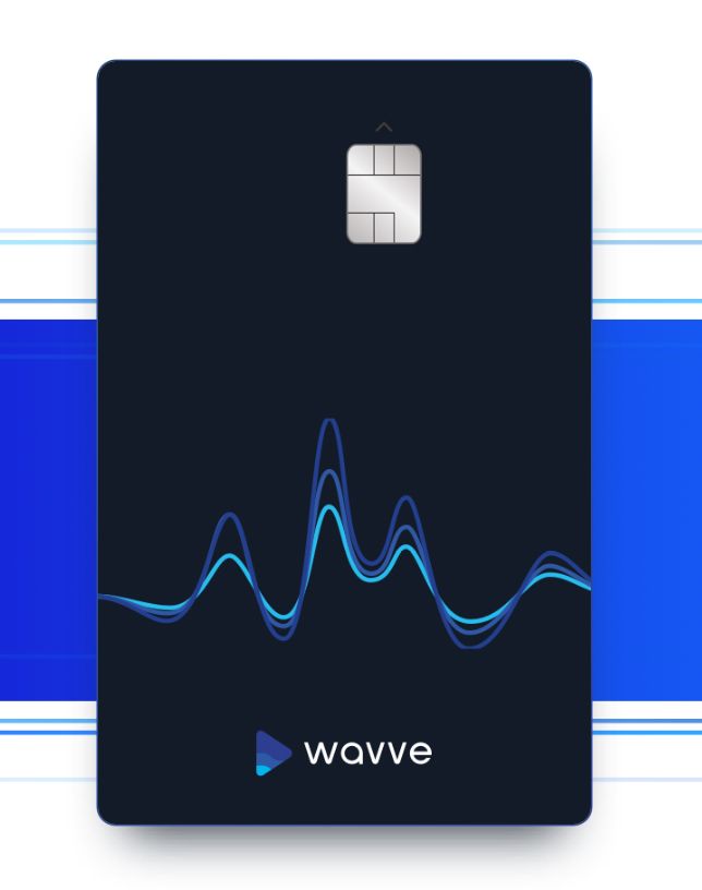 온라인 동영상서비스 웨이브(wavve)가 1일 핀크(Finnq), 하나카드와 함께 월 최대 1만3900원 구독료를 현금으로 돌려주는 ‘웨이브 카드’를 출시했다. 사진은 카드 이미지.ⓒ웨이브