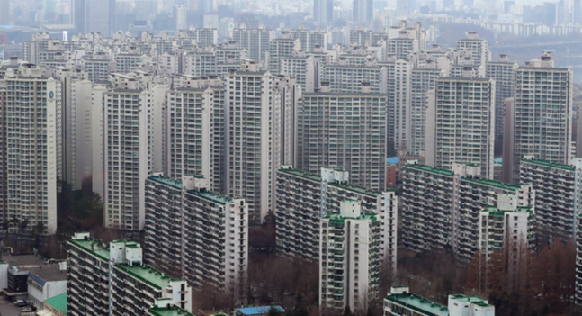 서울의 한 아파트 단지 모습 ⓒ뉴시스