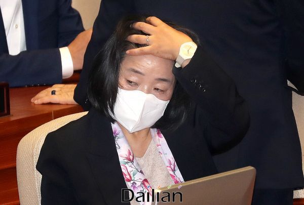 윤미향 더불어민주당 의원(자료사진) ⓒ데일리안 박항구 기자