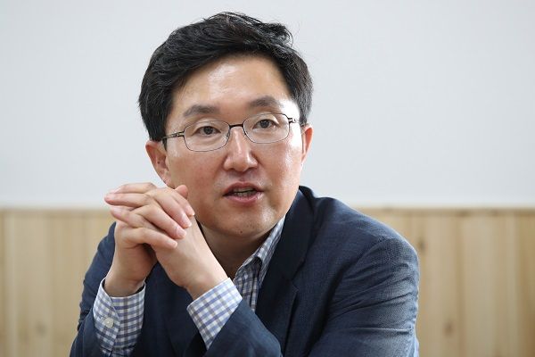 김용태 전 미래통합당 의원 인터뷰. ⓒ데일리안 류영주 기자
