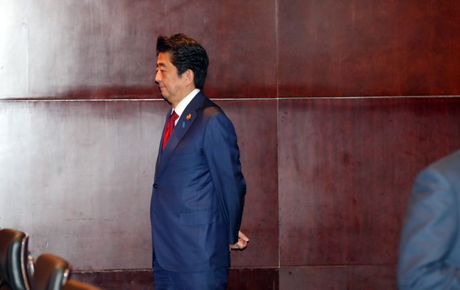아베 신조 일본 총리. (자료사진) ⓒ뉴시스