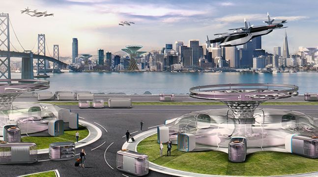 현대자동차가 CES 2020에서 발표한 미래 도시 비전. ⓒ현대자동차그룹